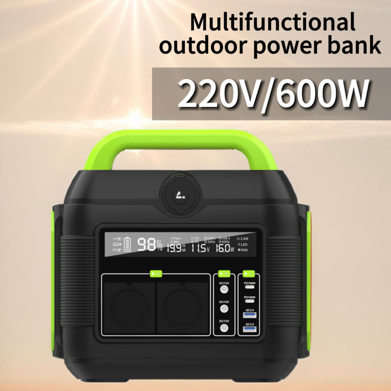 600W Notfallsicherungsversorgung Solarstrombank mit MPPT und ternärer Lithiumbatterie