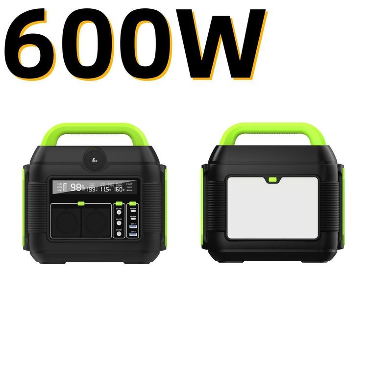 600 Watt MPPT Solar-Ladestation für Outdoor-Camping hervorragend und leicht