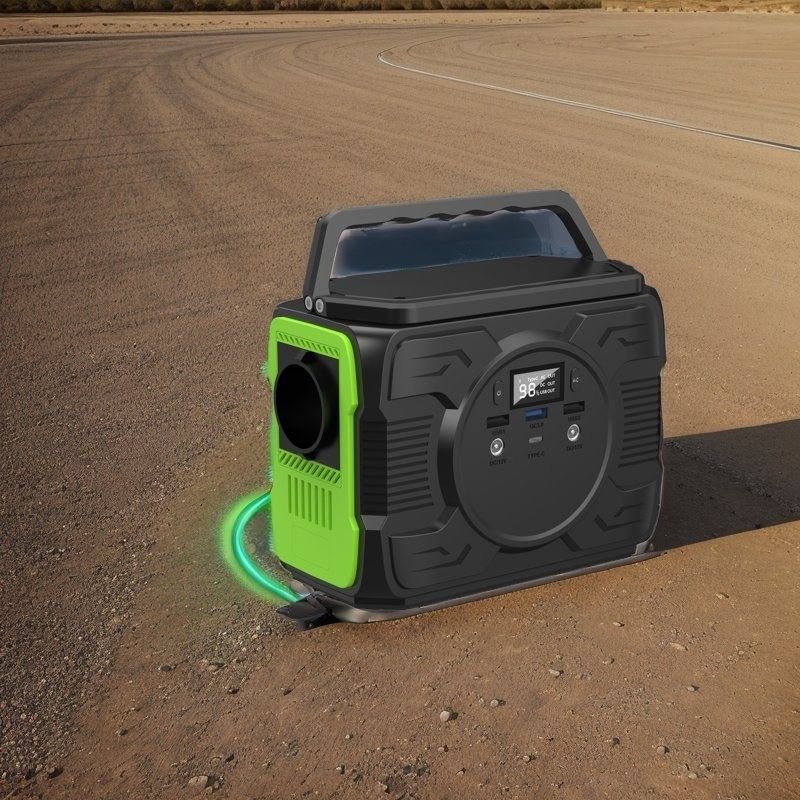 200 W Portable Power Station Außen Solarenergie Speicher mit modifizierten Welle AC Ausgang