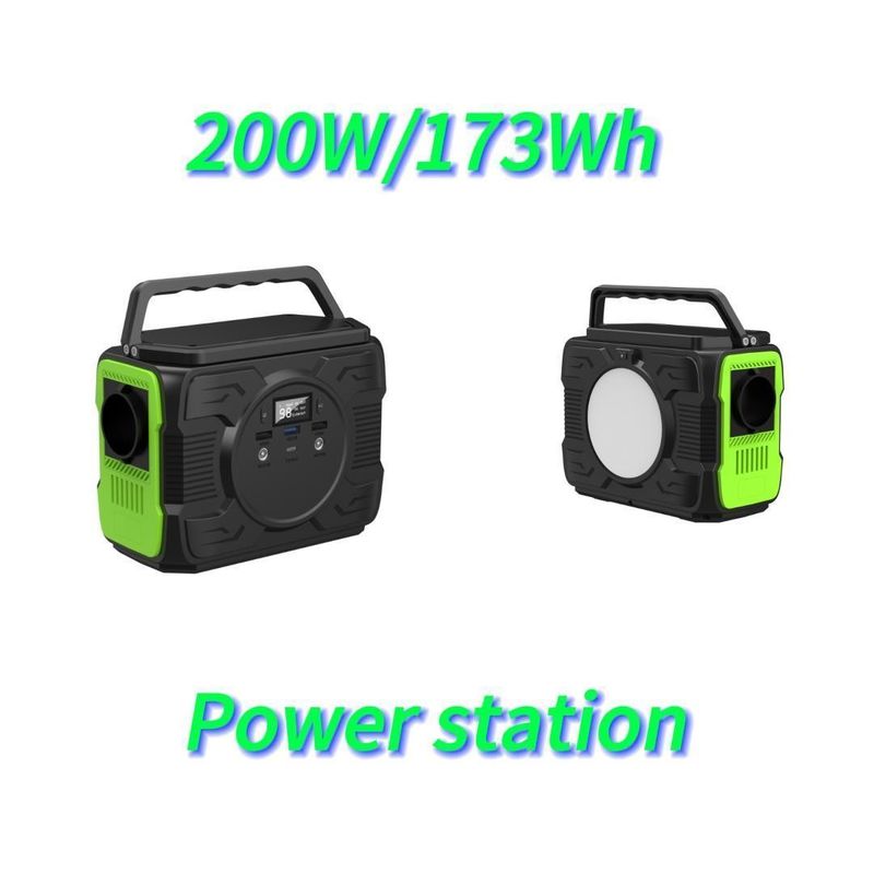 Modifizierte Welle Wechselstrom-Ausgang 200W Energiespeicher Notstromsanlage für mobile Outdoor