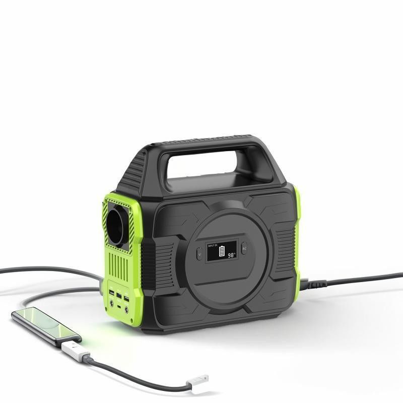 Liquid Crystal Display Portable Lithium Battery Power Generator für Notfälle in der Familie