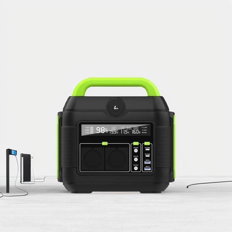 Tragbare 600 Watt mobile Kraftanlage für Aktivitäten im Freien und Notfälle