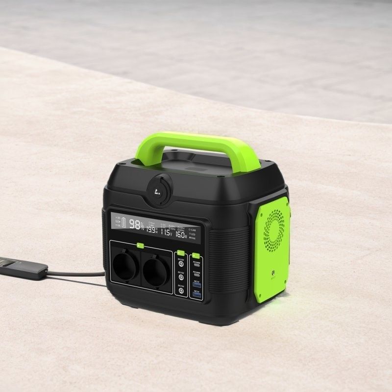 S6 600W Mini-UPS-Portable Generator 220V Notstromversorgung 576wh Solarenergie