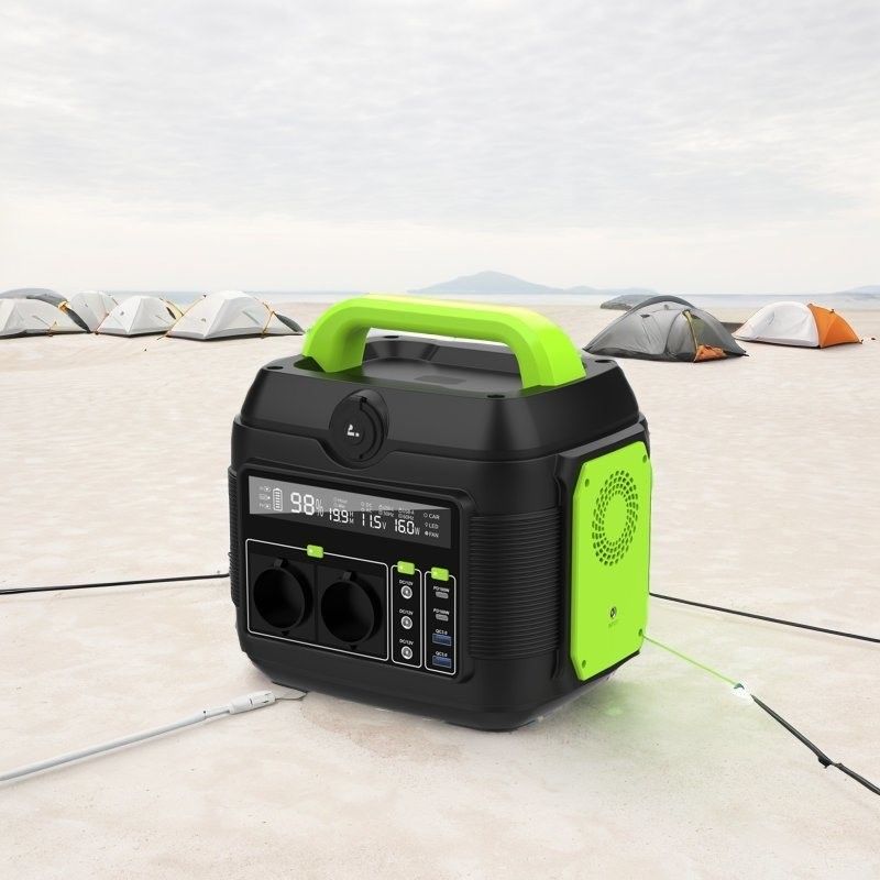 Portable Energiespeicher Kraftwerk für Outdoor-Camping 600W AC Ausgang Anpassung