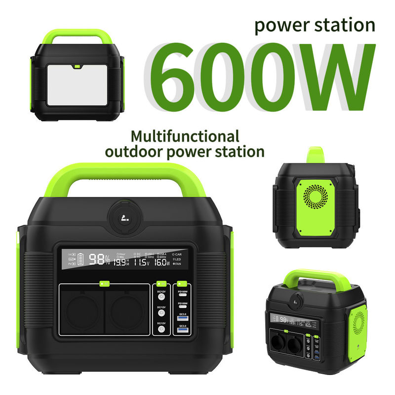 600W Outdoor Camping Portable Power Station 500W Power Bank S6 Steckdose Typ Südafrika