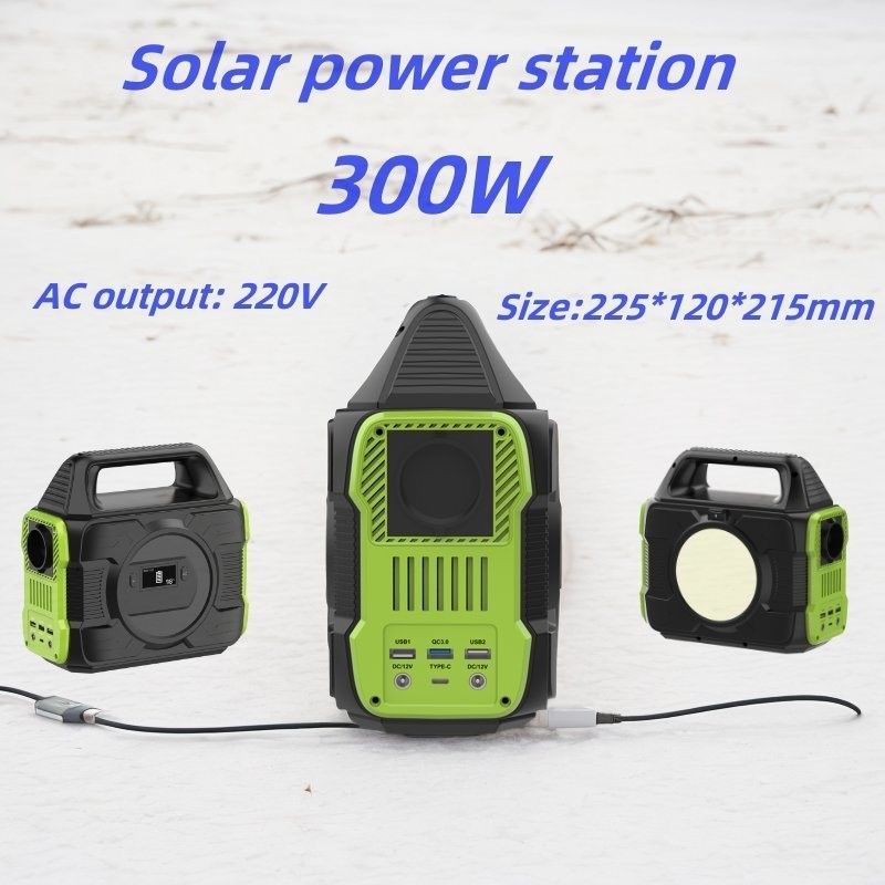 Erneuerbare Energiespeicher 300 Watt tragbarer Generator für Camping im Freien und Drohnenladung