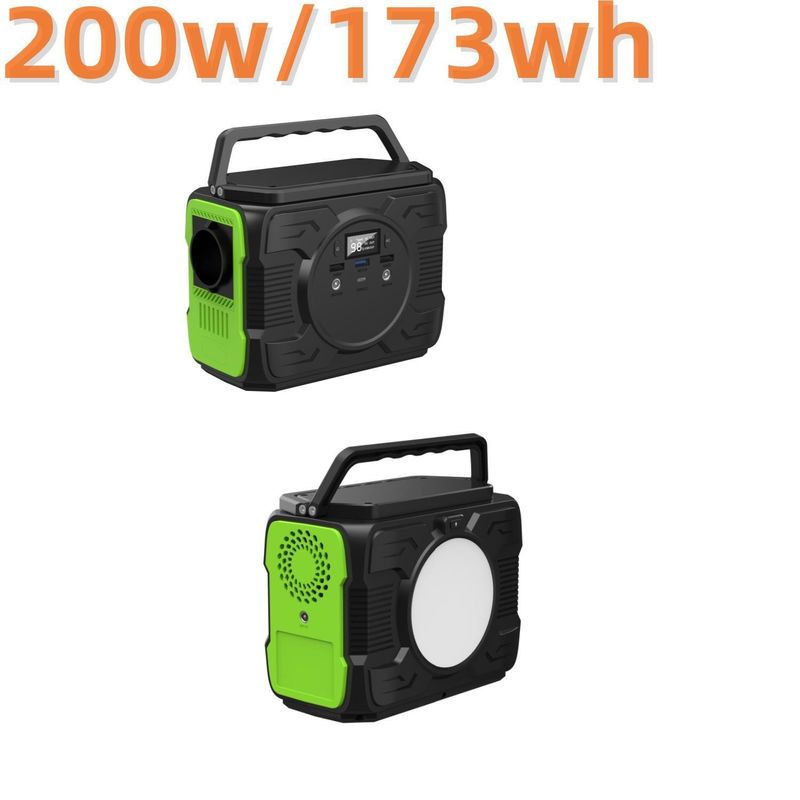 200 Watt Campingkraftwerk Wiederaufladbare Solargenerator Energie-System für Südamerika