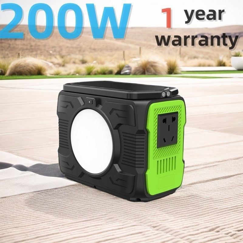 200W173wh Camping Mobile Lithiumbatterie Solargenerator Stromversorgung für Fernarbeit