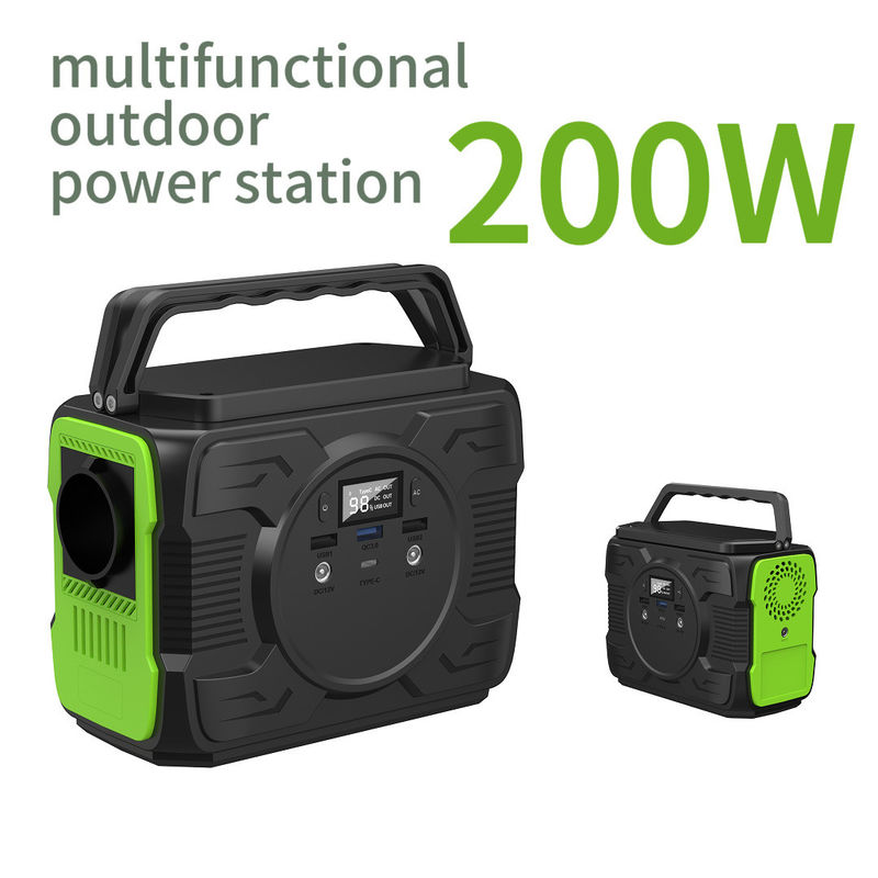 Modifizierte Welle AC-Ausgang 200W tragbare Stromversorgung für Camping im Freien und Notfälle