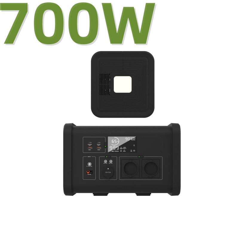 537.6wh LiFePO4 Batterie Portable Power Station Ihr Werkzeug zum Campen und darüber hinaus