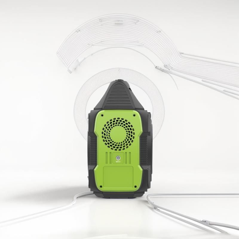 Portable Solar Power Station 300W/600W Schnellladungsinverter integriert für das Haus außerhalb des Netzes