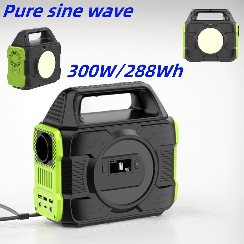 Schalten Sie Ihre Outdoor-Abenteuer mit 300W Solarbatterie und Stromausgabe an