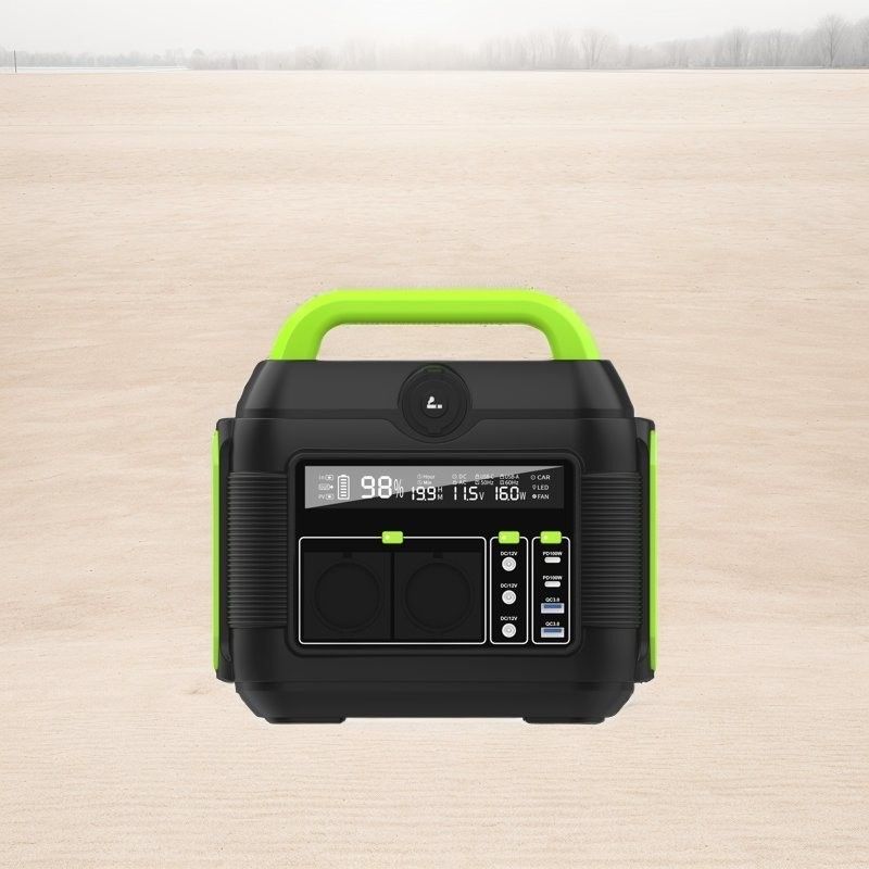 258*212*249mm EU AC Steckdose 600W/576wh Mobile Power Mini Portable Lithium Battery Generator