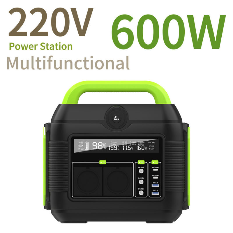 AC-Steckdose Un Portable Power Station 600W 300W 500W 1200W 2200W für Camping und Außenarbeit