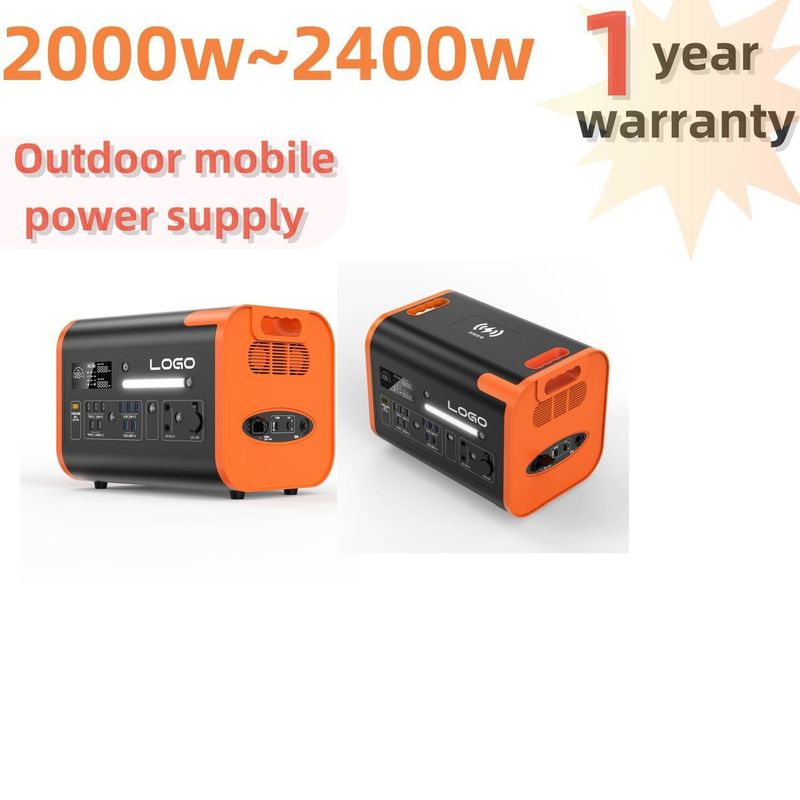 Schwarz 2024 Produkte 2000W/2200W/2400W tragbare Kraftwerke Solargeneratoren für zu Hause