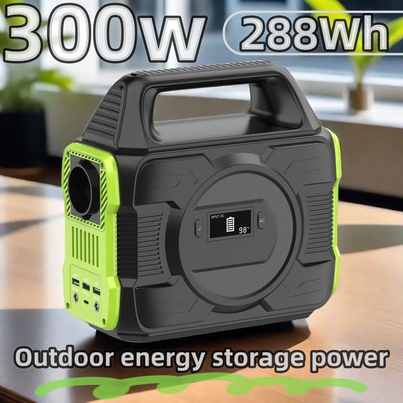 300W Hochleistungs-Portable Power Station mit Solarzellen