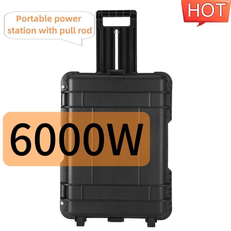 Mehrfunktionales portables Solargenerator für den Außenbereich mit Wechselstromstrom 15A Max