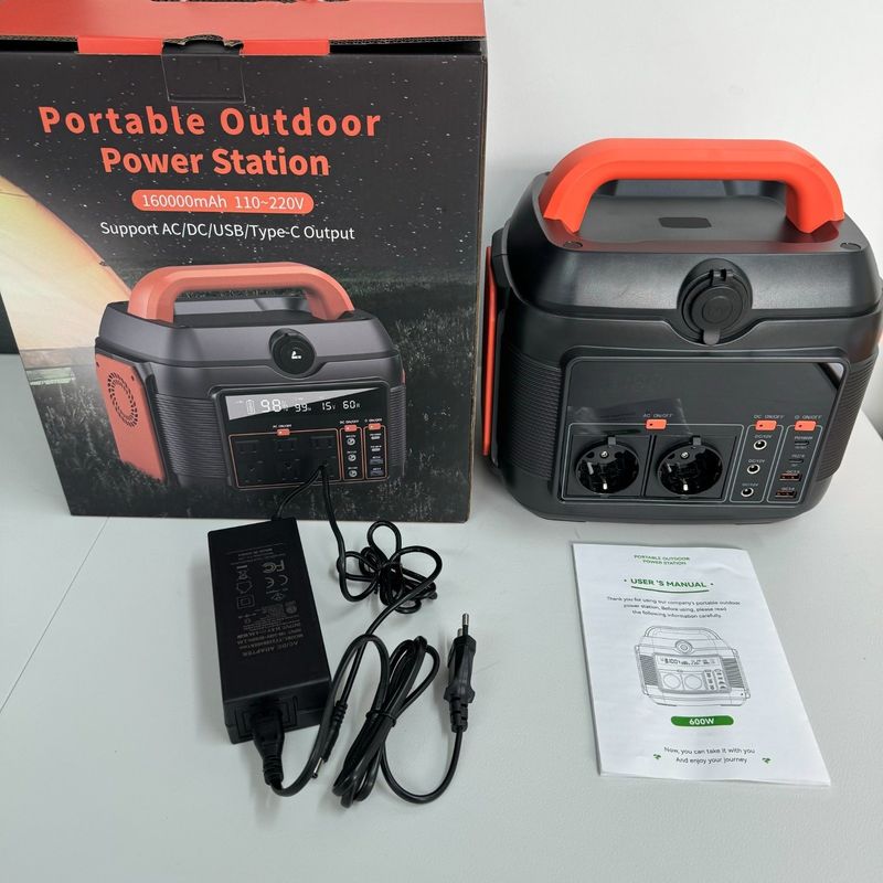 576wh Kapazität Solarenergie Speichergenerator für Familiencamping und RV mobile Energie