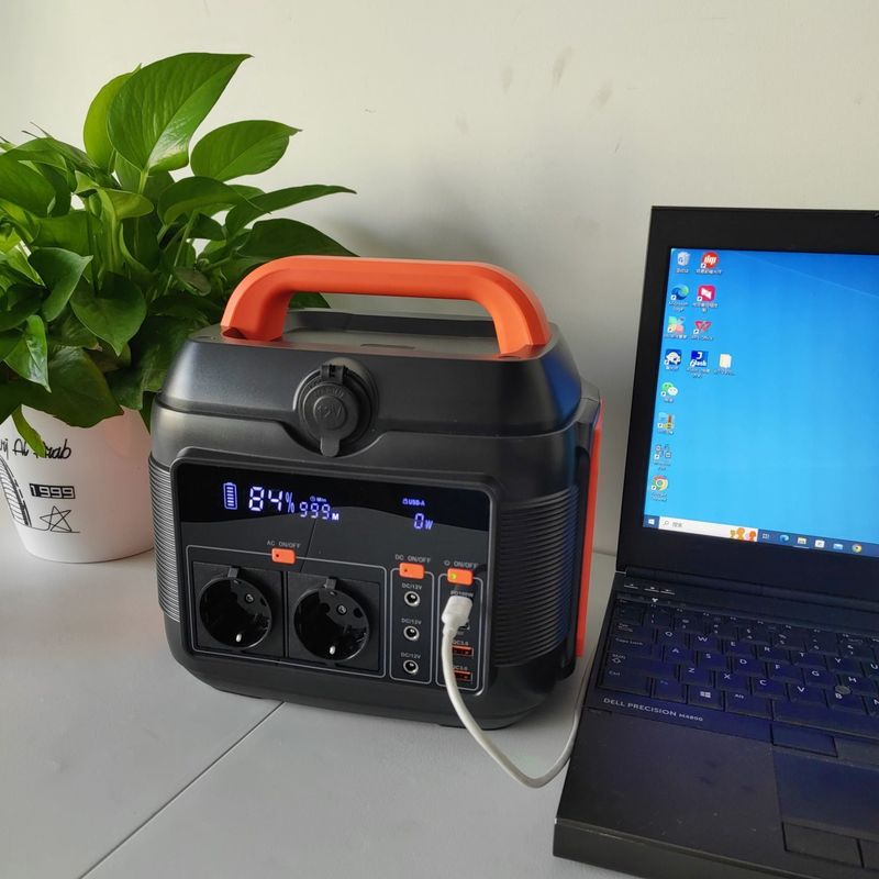 600W/576wh Direkt-Mehrfunktions-Portable Power Station mit Typ-C2 Pd27W Ausgang