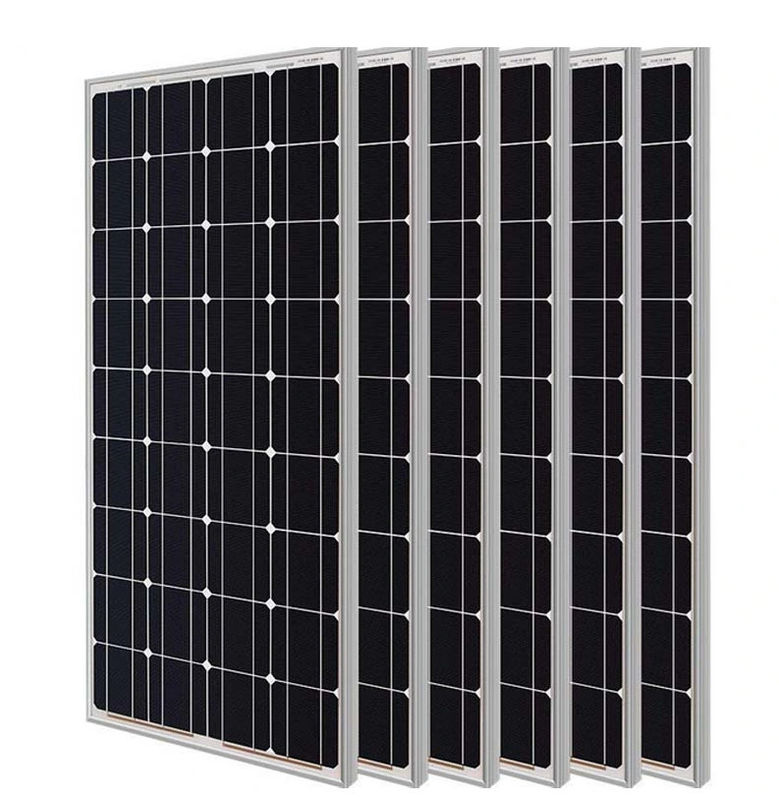 Wartungsfreie 25-jährige Solardachplatte 100W 280W monokristallines Silizium-Photovoltaikmodul mit Aluminiumrahmen