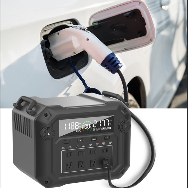3600W reine Sinewellen-Portable Power Station LiFePO4 Solarenergie Speicher BMS Batterieversorgung
