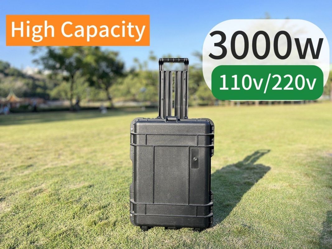 6000W Spitzenleistung 300W/600W Versorgung mit Solarenergie Portable Power Station für den Außenbereich