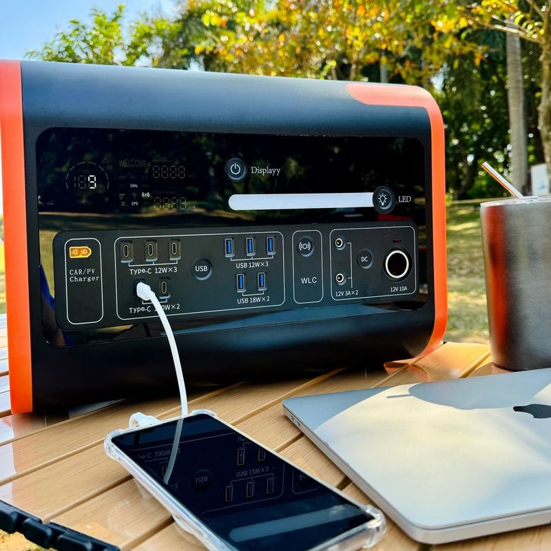 Outdoor-Portable Mobile Power Station mit mehrfunktionalem Wechselstrom und Bidirektionsumrichter