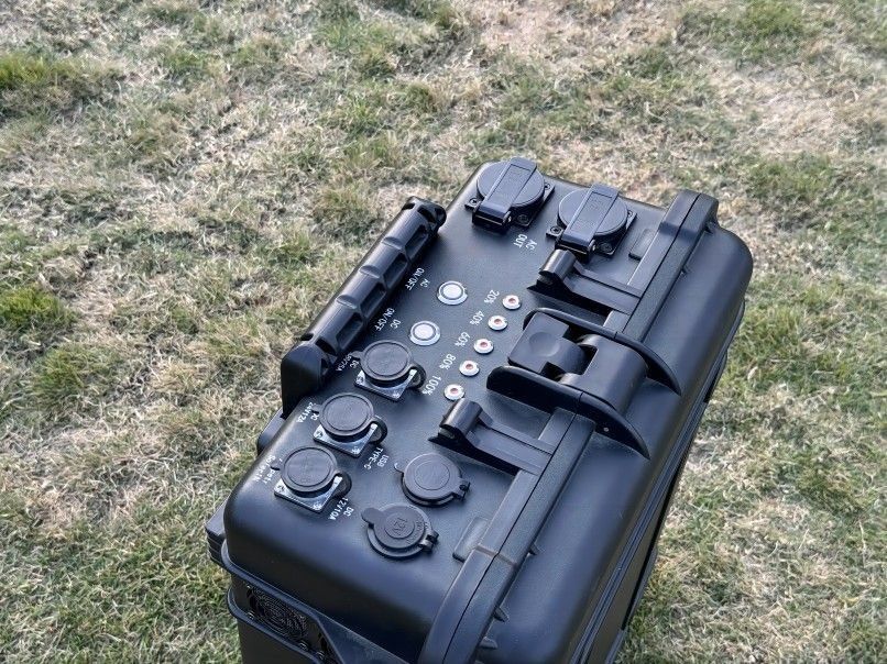 15A Max AC-Ausgang Portable Ladestation für wiederaufladbare Lithium-Ionen-Batterien