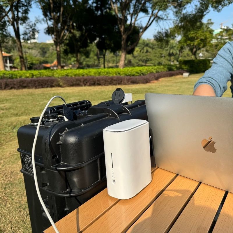 Portable ABS Alloy Shell Material 5000 W Home Power Bank Wiederaufladbar für das Campen im Freien