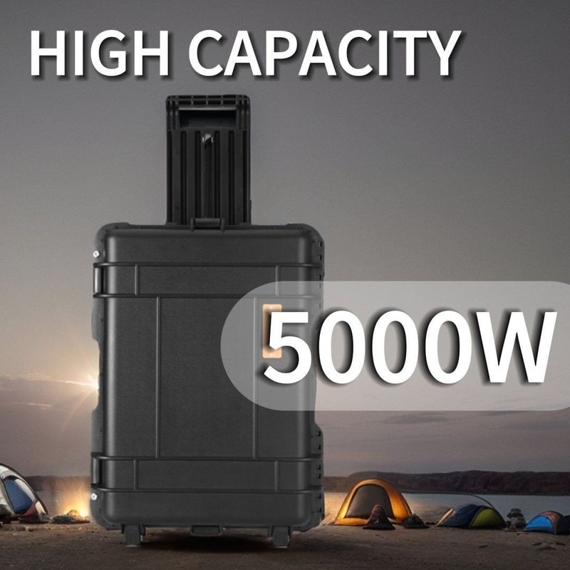 Hochkapazitäts-Solarpanel-Ladestation für Outdoor-Aktivitäten