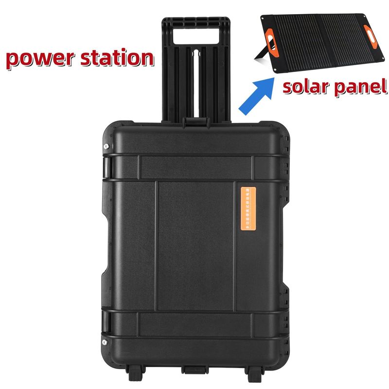 All-AC-Ausgangssteckdose USB/Type-C 18W Max 3000W Solargenerator für den Außenbereich und Camping