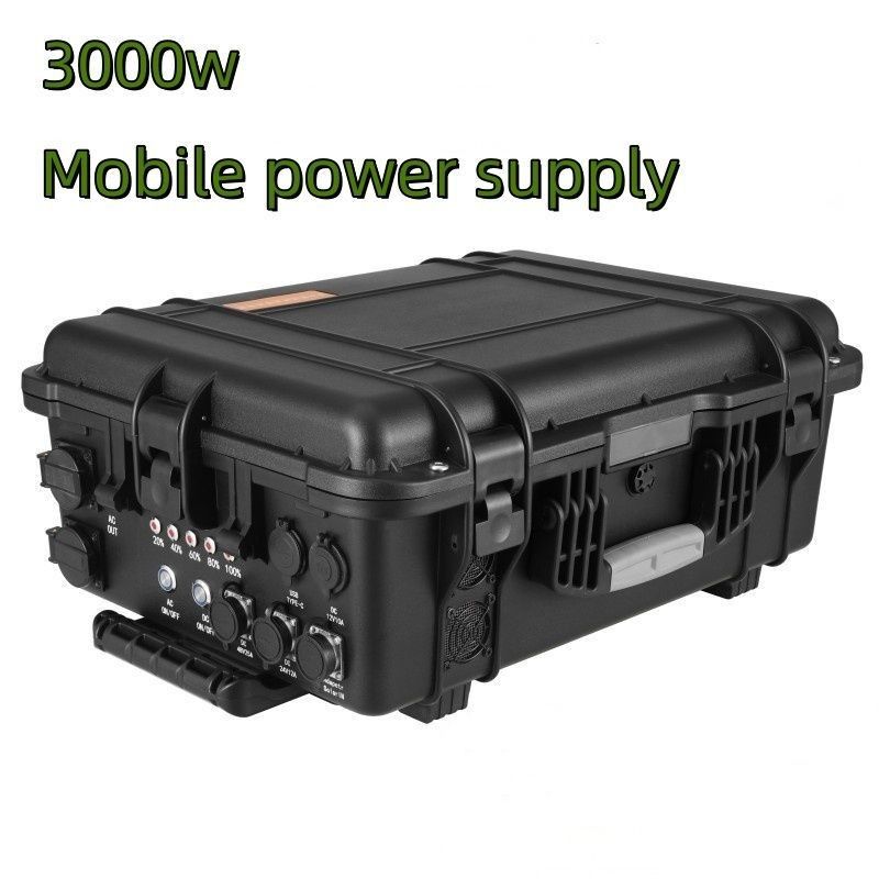 USB/Typ-C 18W Max LiFePO4 110V/220V 3000W/4000W/5000W Mobilstromversorgung für Haushalte