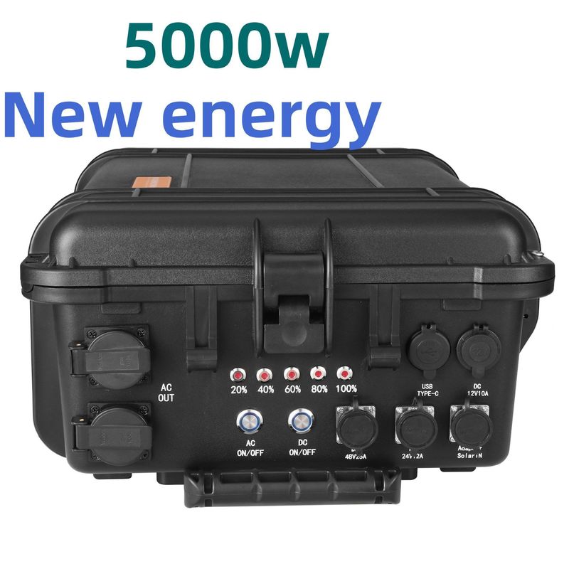 8000 W Spitzenleistung LiFePO4 Lithiumbatterie Portable Power Station für Outdoor Camping