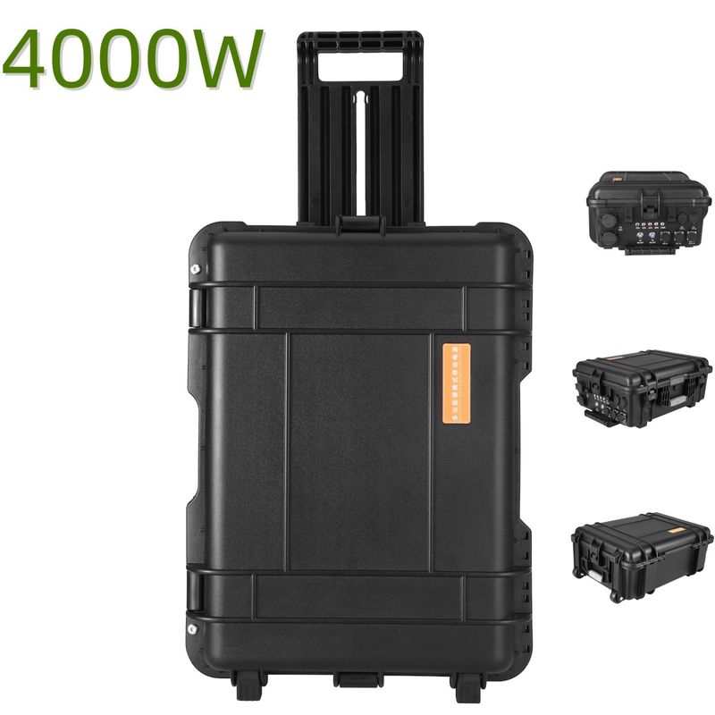 8000W Spitzenleistung LiFePO4 Lithiumzell-Portable Solargenerator für Outdoor-Aktivitäten
