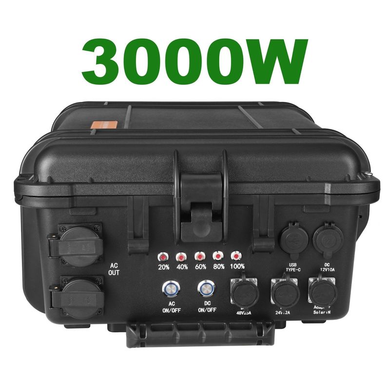 3000 W Portable Solar 220 V Steckdose für Familie Outdoor Notfall-Rücklauf-Stromversorgungsanlage