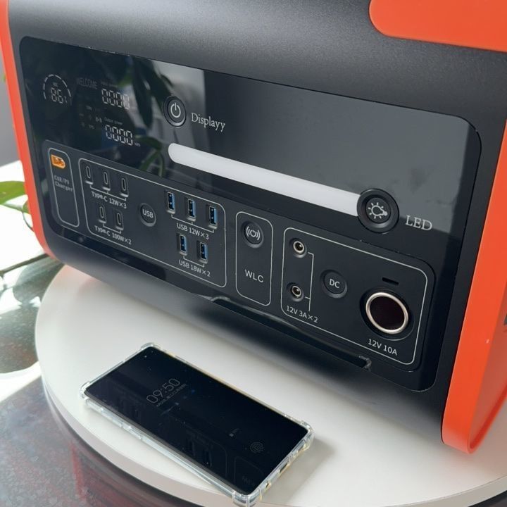 2200W tragbares Kraftwerk für LED-Beleuchtungsband Anzeige und Batterie nicht abnehmbar