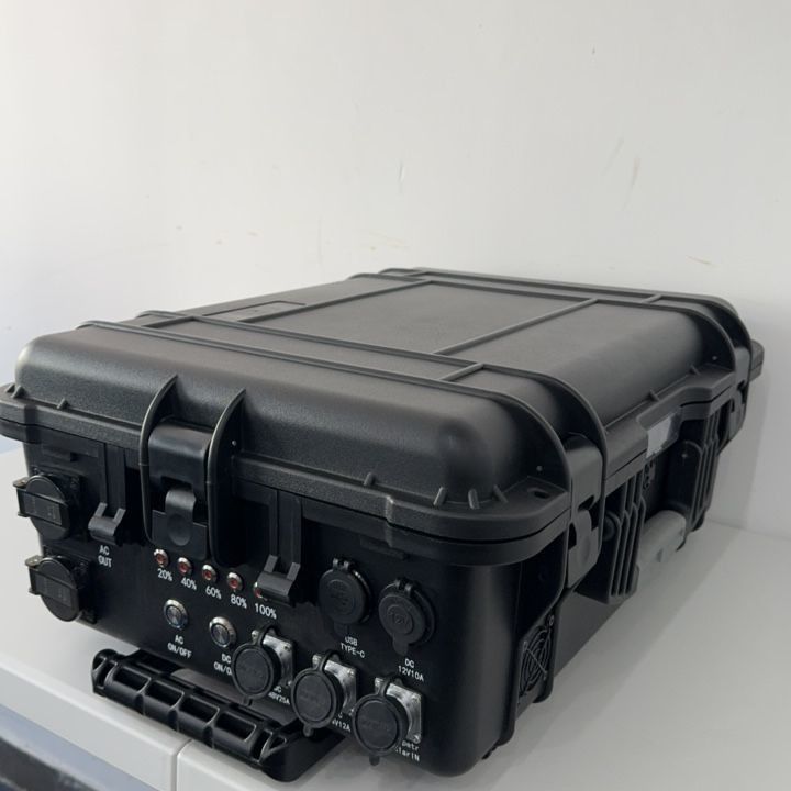 6-7h Ladezeit LiFePO4 Batteriepaket für Camping CPAP Auto RV Solargenerator 4000W