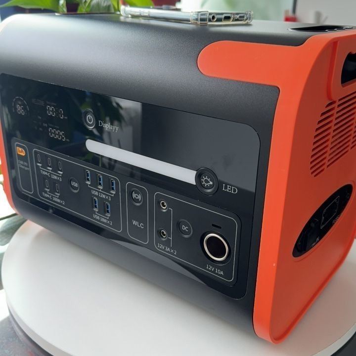 600W 2000W tragbares Kraftwerk Solargenerator für Camping Ausfall Notstrom