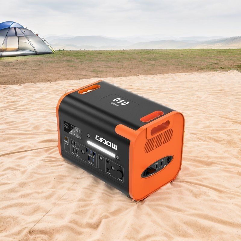 2200W/2048wh Energiespeicher Stromversorgung Lithium LiFePO4 Batterie tragbare Generator