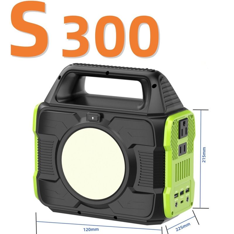 300W Mini-Portable Power Station Leistungsstarke und anpassbare Notfall-Stromversorgung