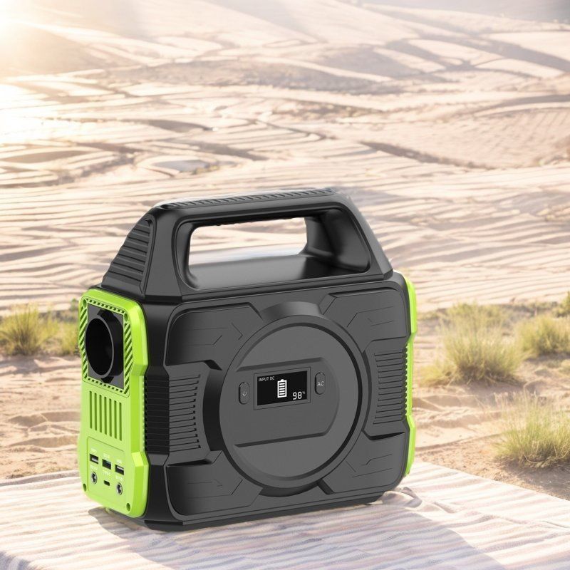 MPPT 300W Mini-Portable Lithium Battery Power Station für Heimatstromsicherungssystem