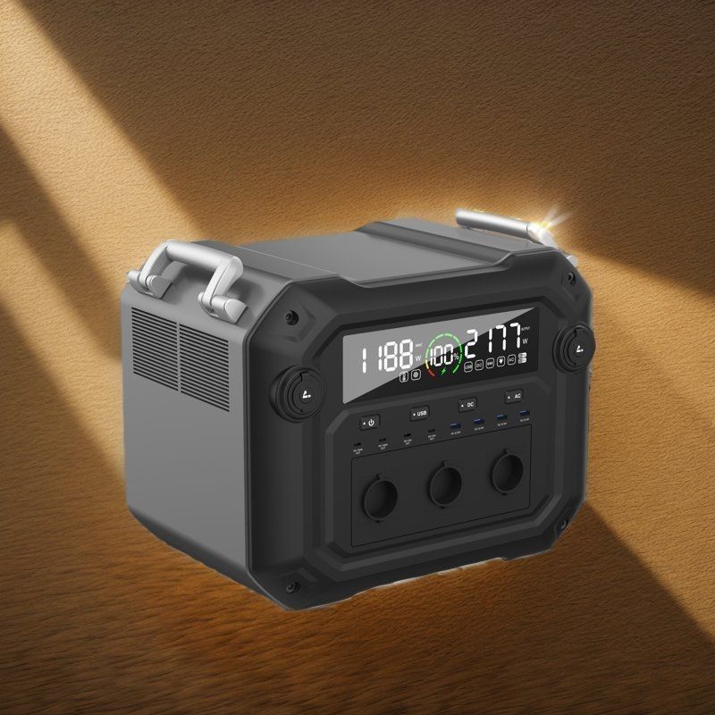 Un38.3/MSDS getesteter Solargenerator 2500W 2000W 3000W tragbares Kraftwerk für Mobilgeräte