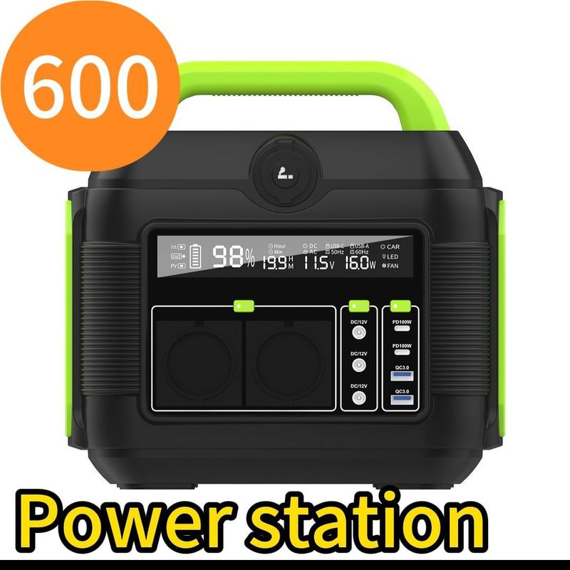 600 Watt Wechselstrom-Ausgang Portable Power Station Ostasien Export Solarenergie Speichersystem