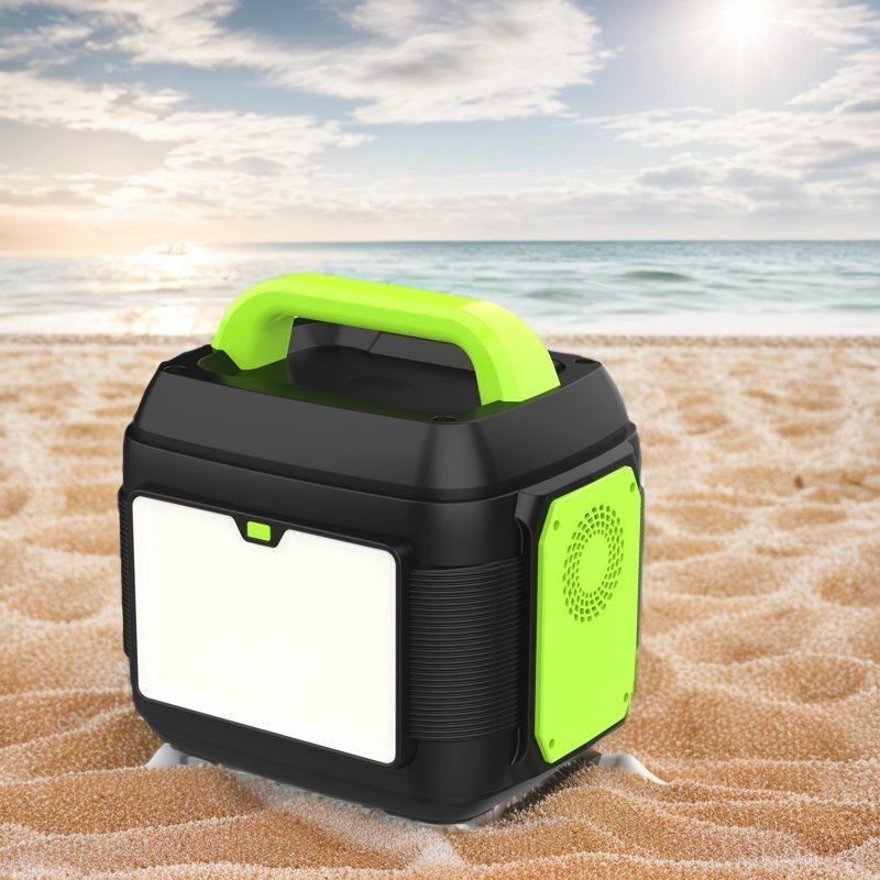 600 Watt Energiespeicher Notfall mobile Stromversorgung mit 300 Watt 200 Watt Batteriebank und Liquid Crystal Display
