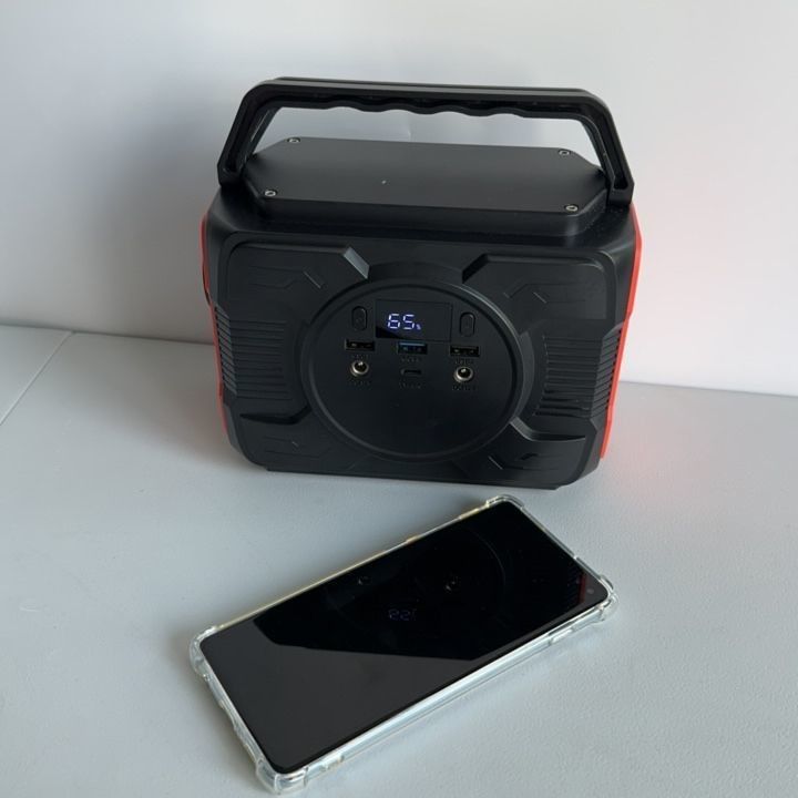 48000mAh Notfall-Mini-Portable Mobile Power Bank mit und DC1 2 Ausgang 12V-16.8V/6A