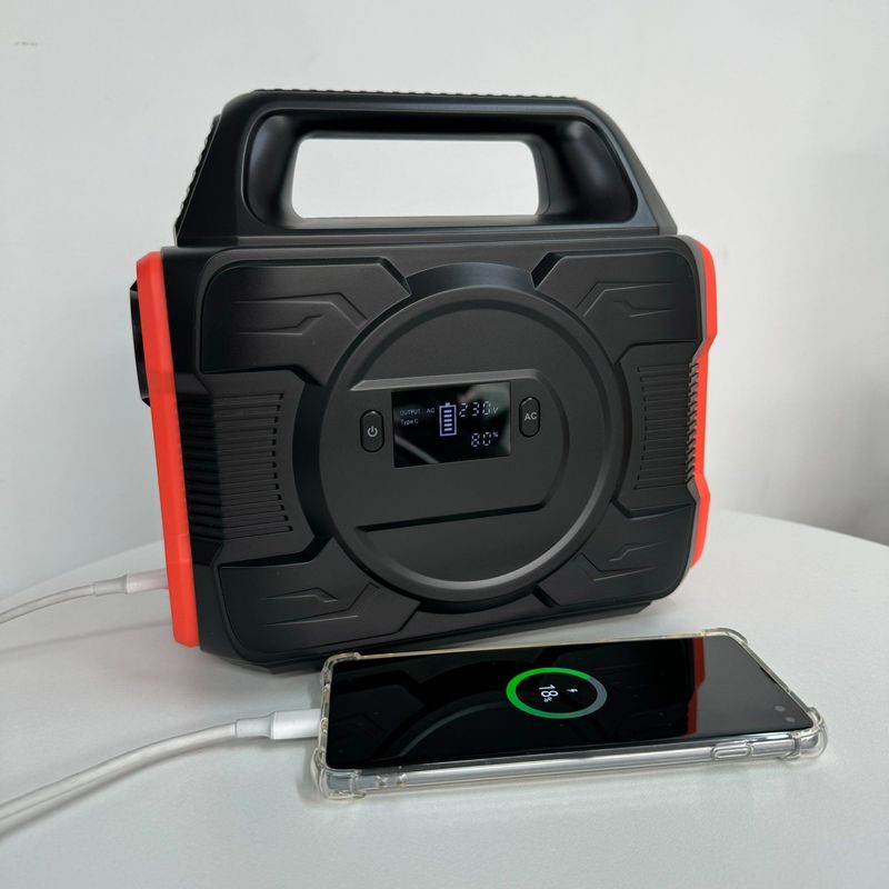 300 Watt Hochleistungs-Aussencamping Notfall Lithiumbatterie 288wh tragbare Stromversorgung