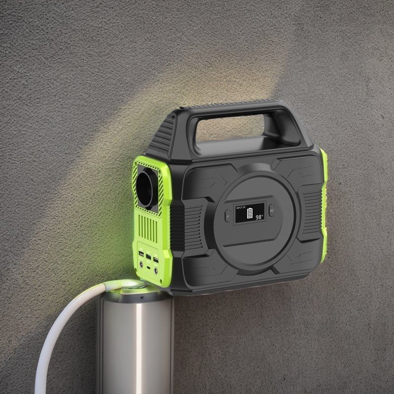 300 Watt Energiespeichersystem-Kraftwerk mit Lithiumbatterie und Liquid Crystal Display