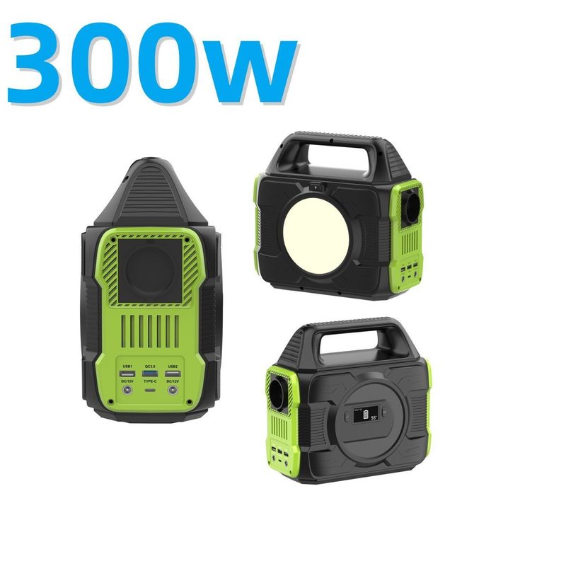 300W Solarkraftwerk 80000mAh Batterie Portable für Outdoor Camping Kompatibel