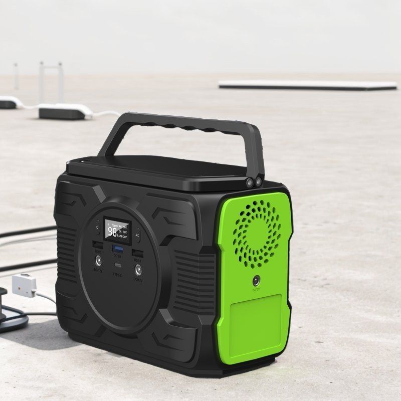 Mobilstromkraftwerk mit 5V/2.1A USB1/USB2 Export und 12V-16.8V/6A DC1 2 Ausgang