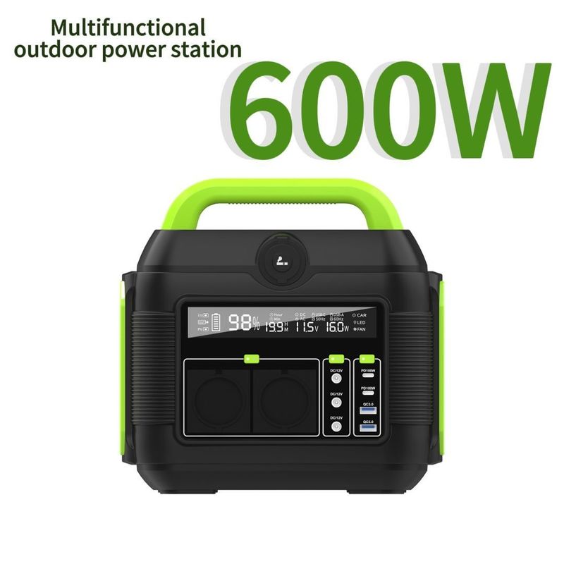 Anpassungsfähige Farbe 600 W Portable Energiespeicher für Notfallstromsicherungslösung